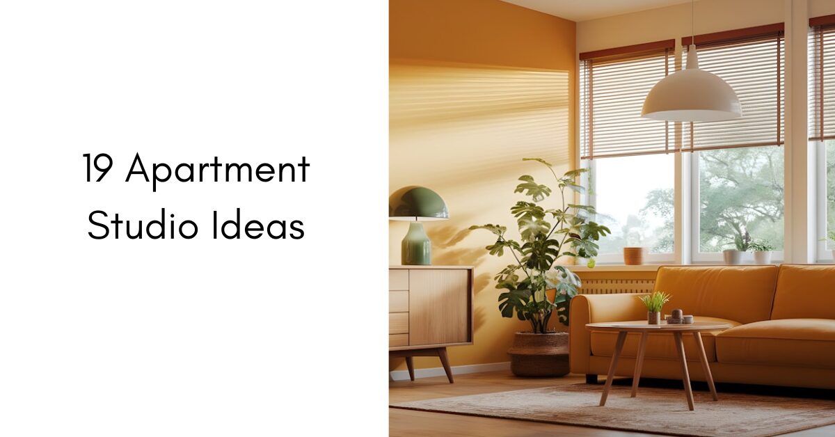 19 Studio Apartment Ideas