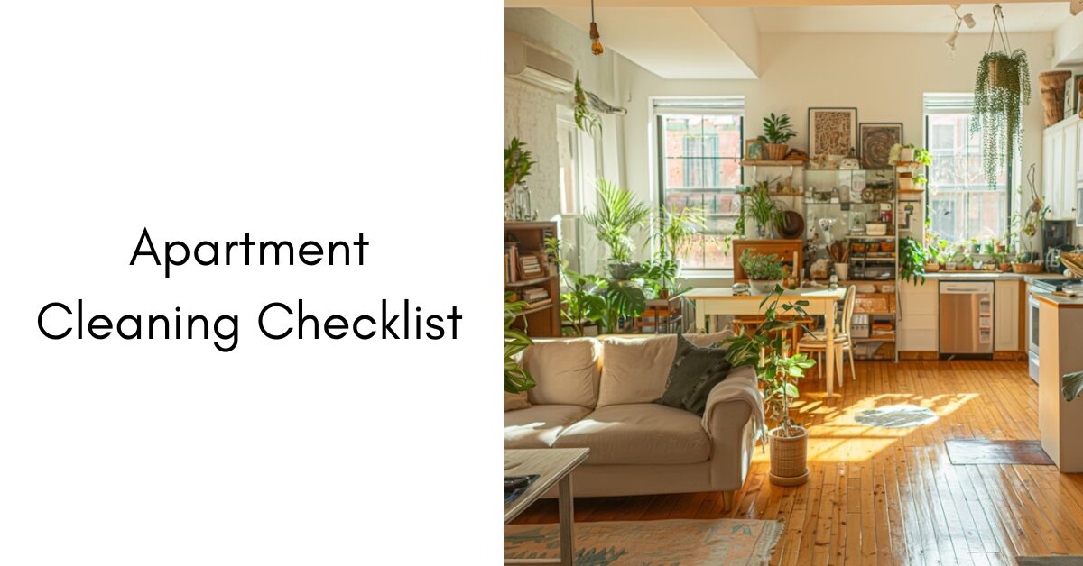 Apartment Cleaning Checklist