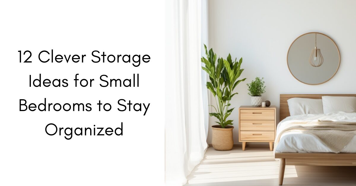 12 Small Bedroom Storage Ideas