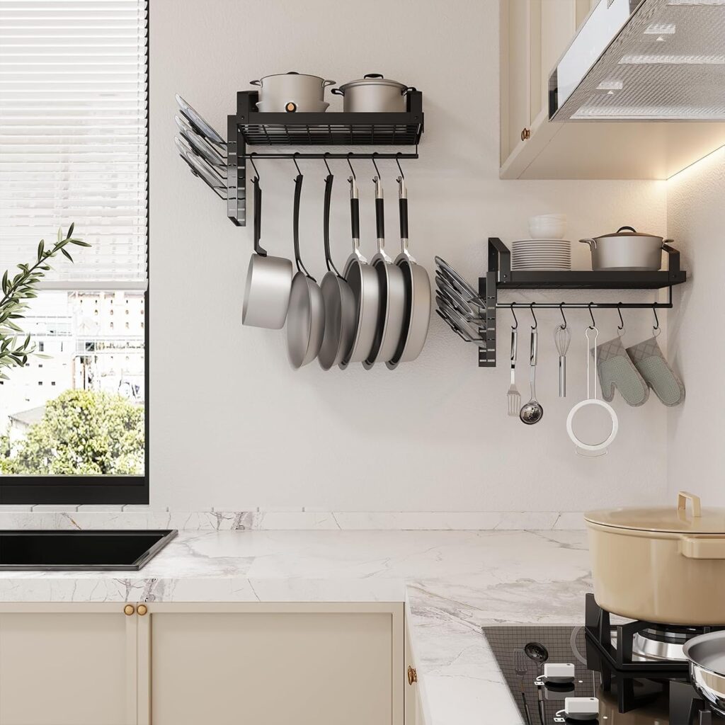 wall-mounted racks
