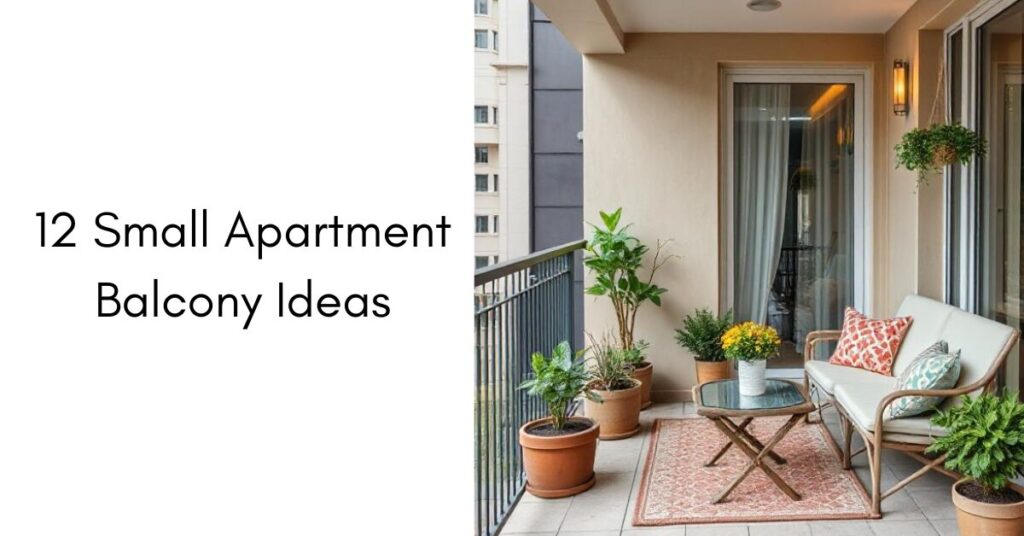 12 Small Apartment Balcony Ideas