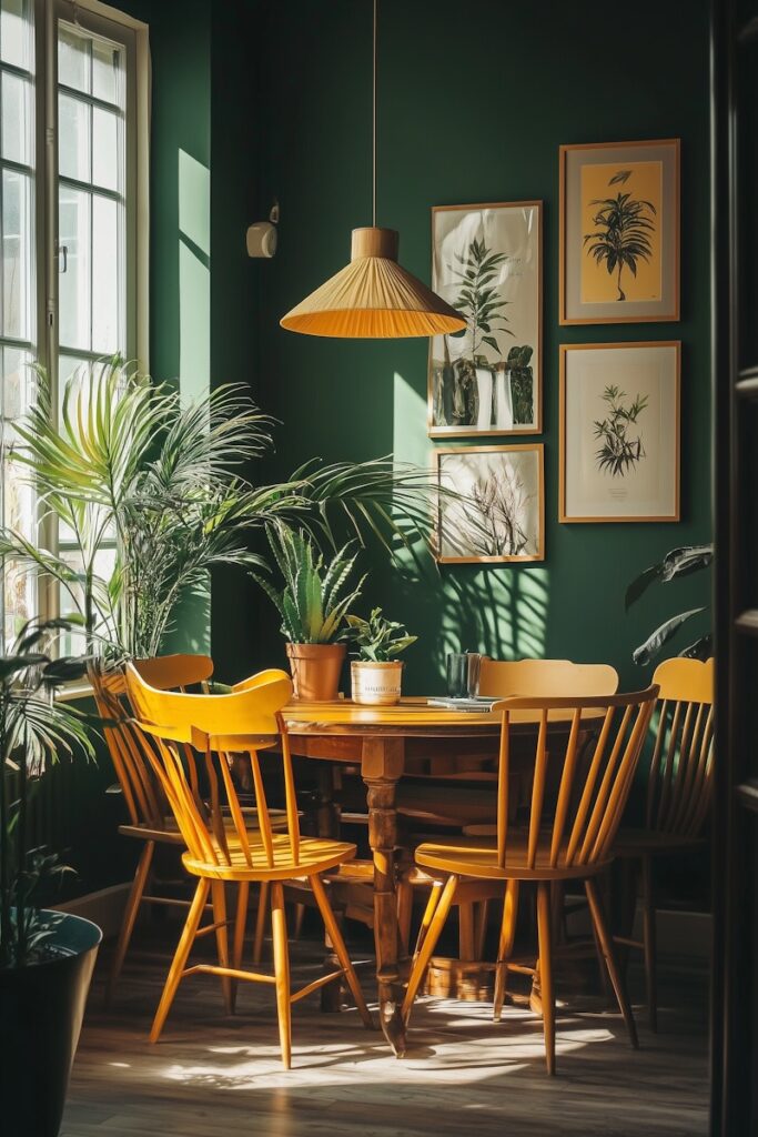 Corner Dining Area