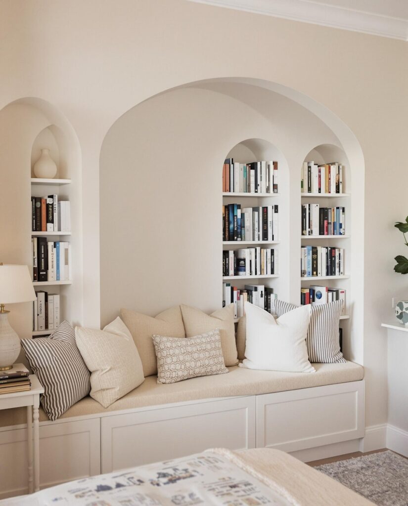 cozy reading nook