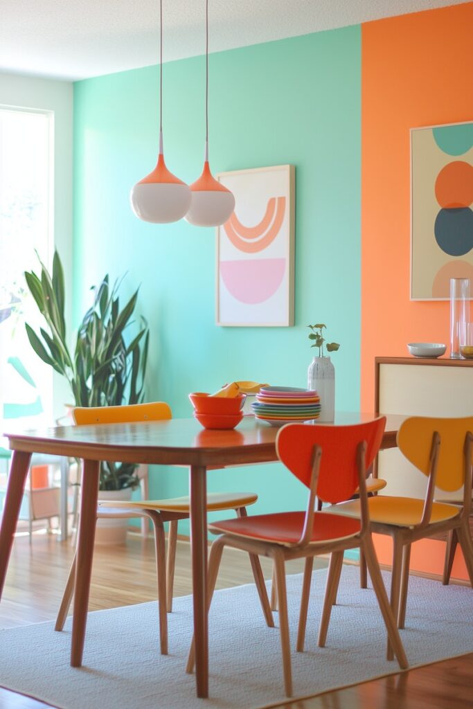 Rugs To Define Dining Area