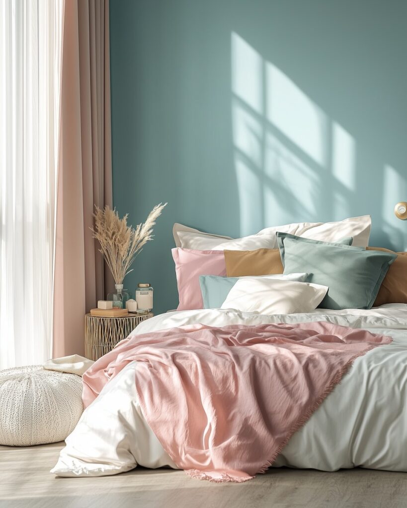 pillows and blankets