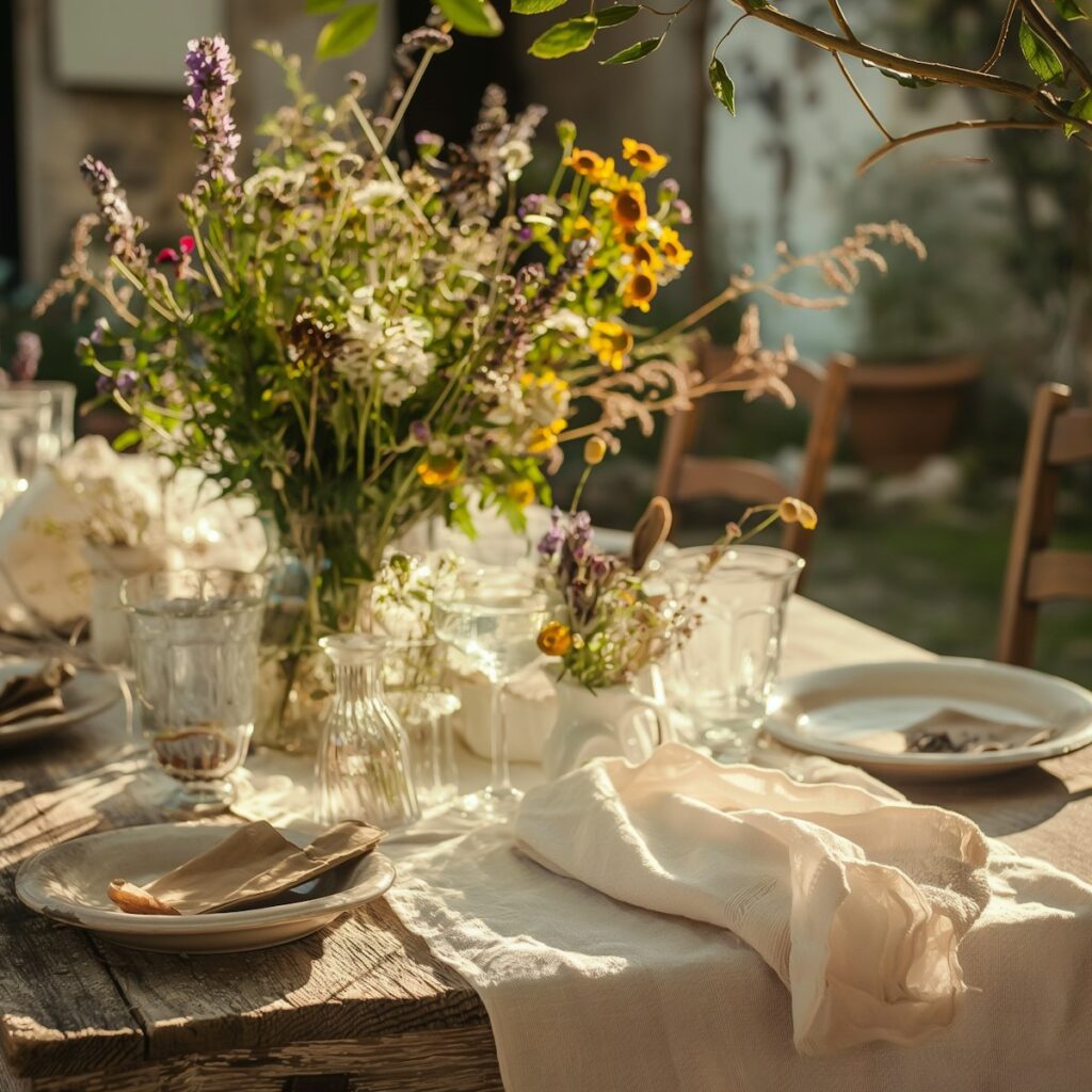 vintage dining table