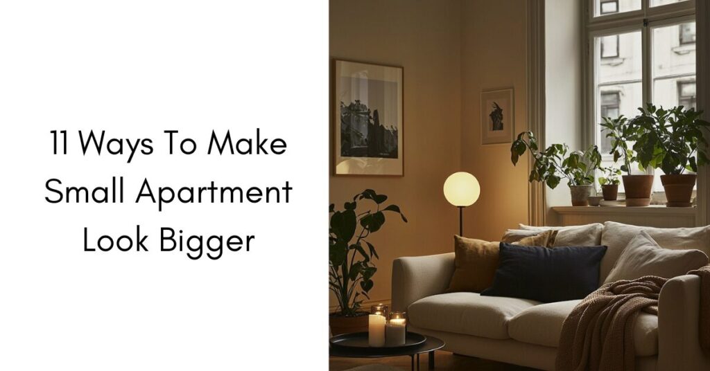 11 Ways To Make Small Apartment Look Bigger
