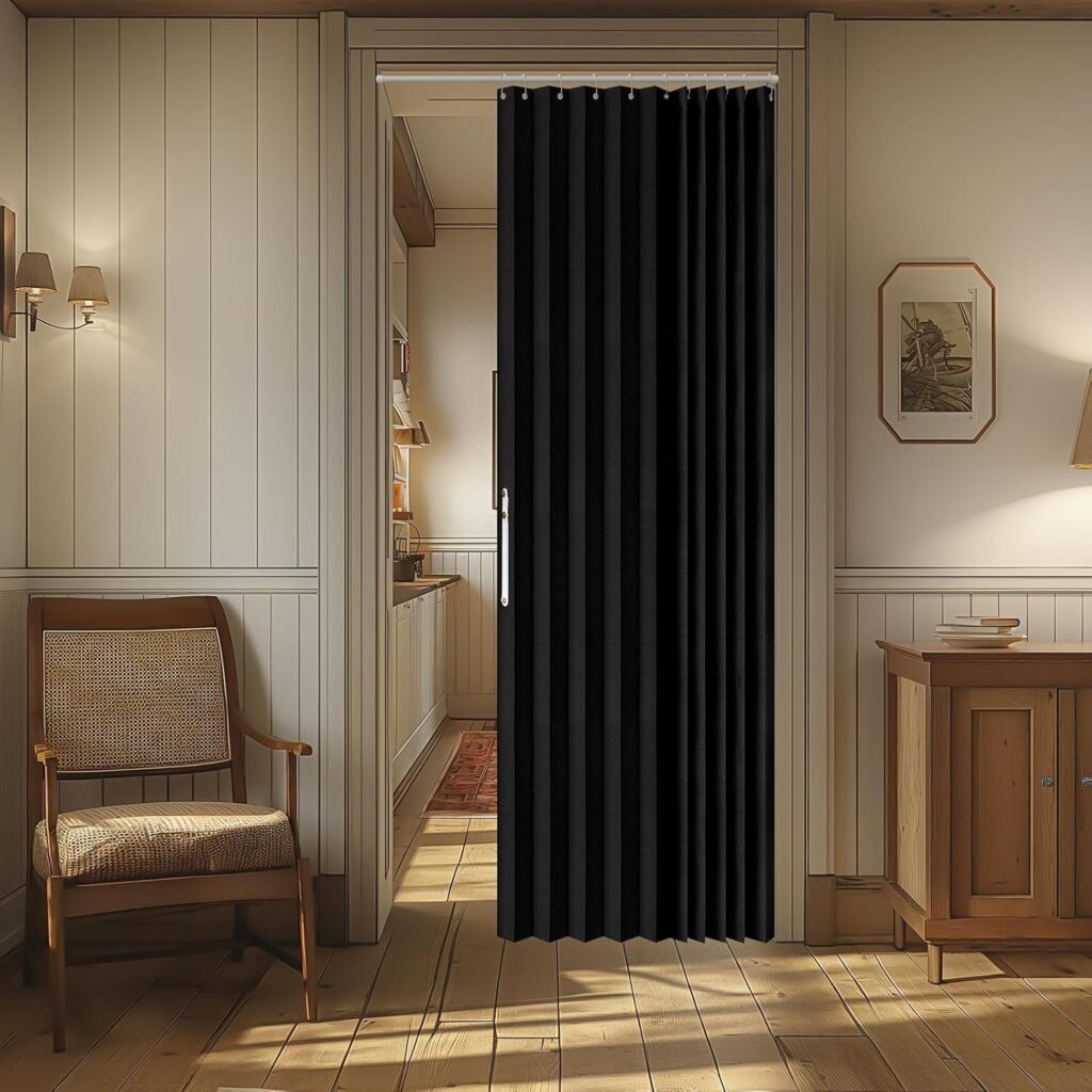 Accordian door