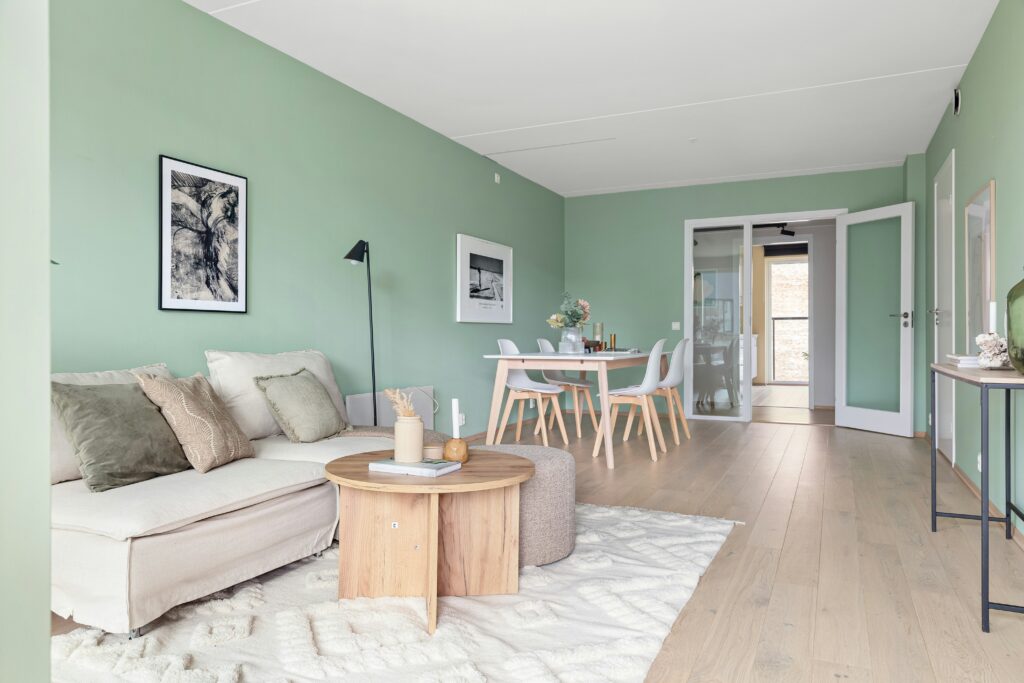 Combine Sage Green and White for a Fresh Look