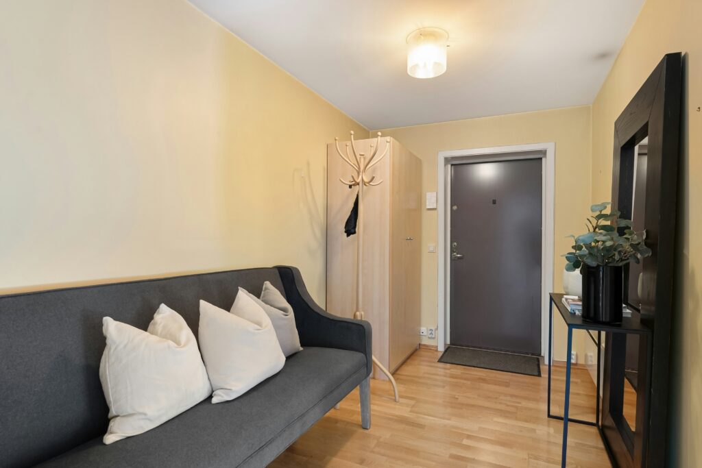 Install Wall Hooks or a Coat Rack