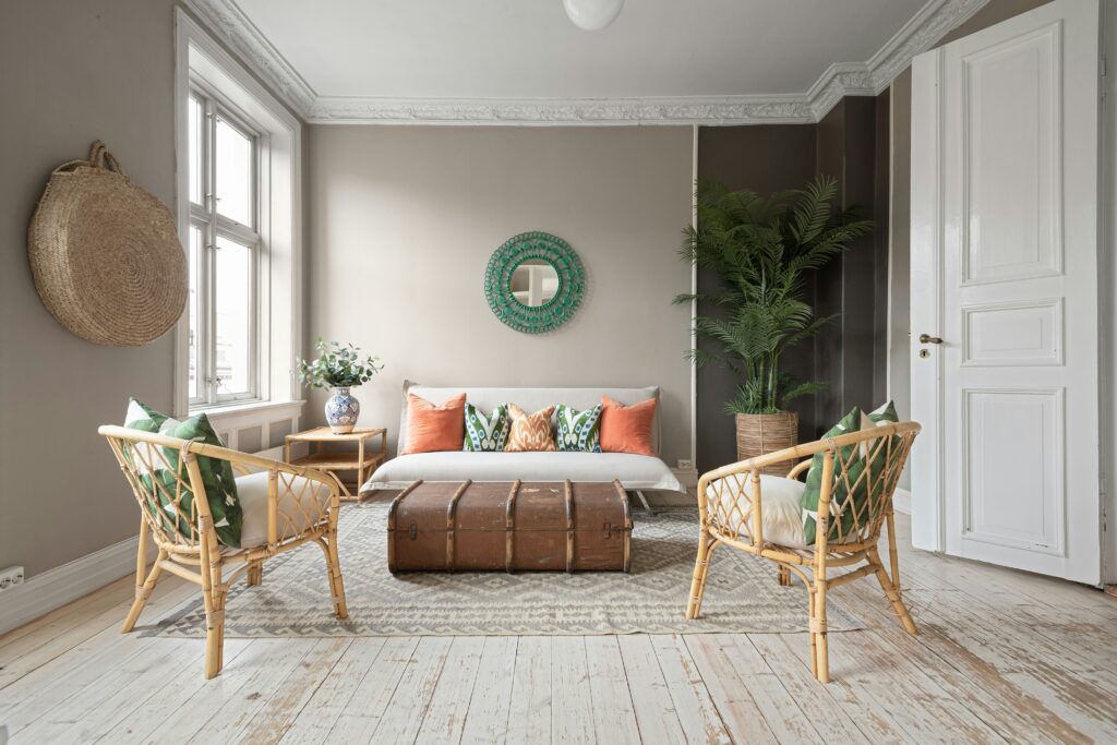 Layered Sage Green Textiles