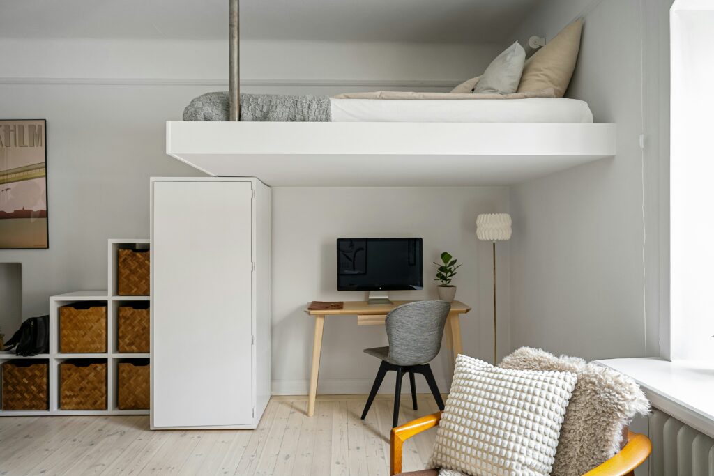 Loft-Style Bedroom